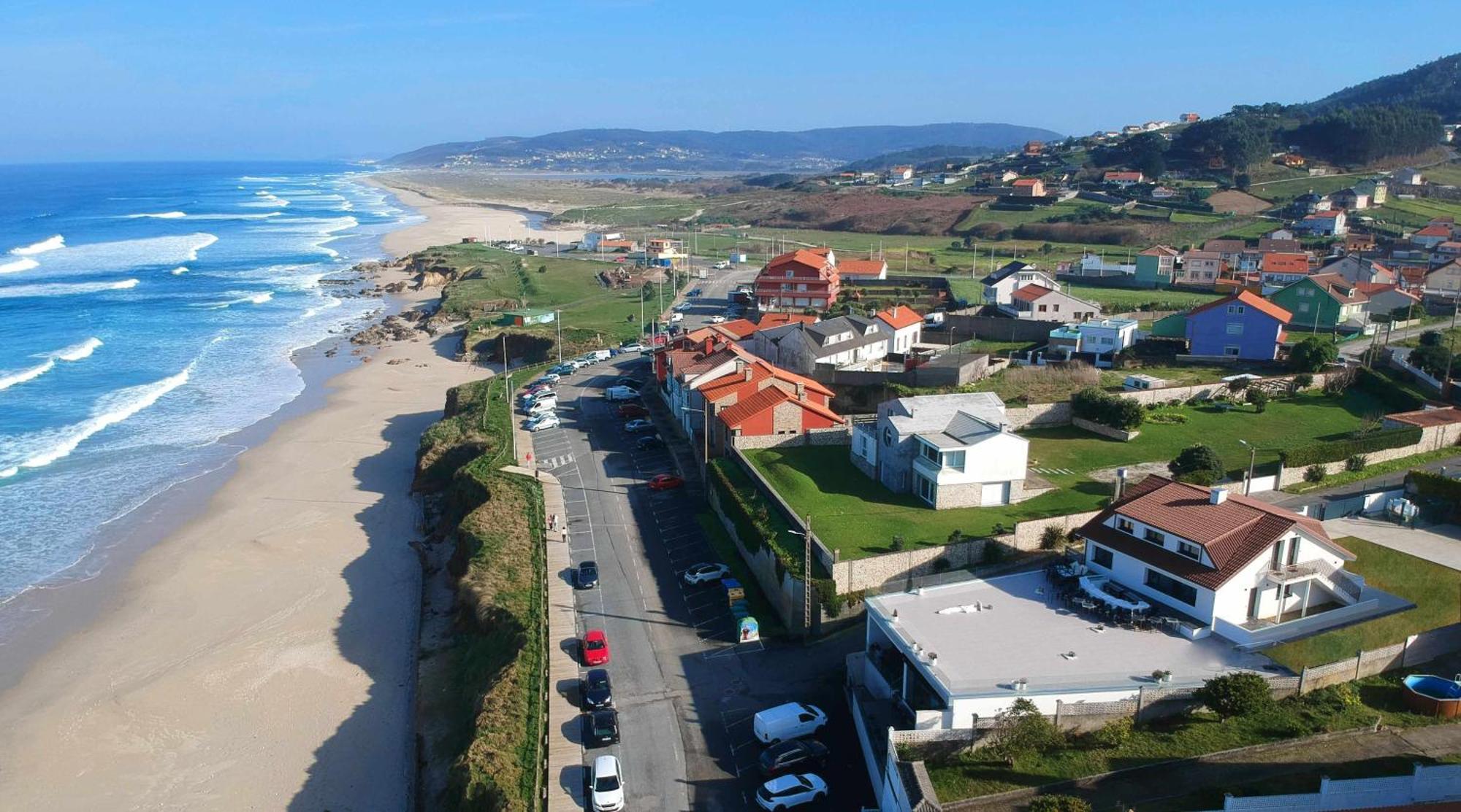 Apartamento Ag Casa Arnados 1ª Linea De Playa Razo Con Jardi Exterior foto
