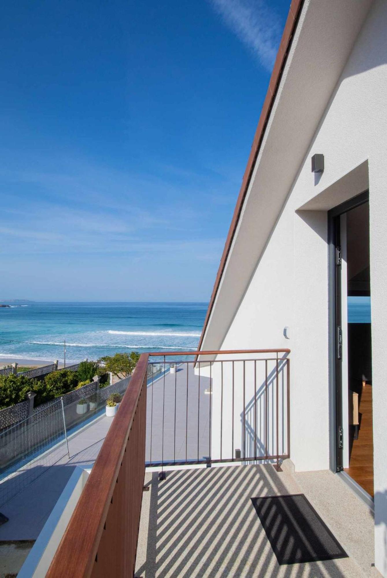 Apartamento Ag Casa Arnados 1ª Linea De Playa Razo Con Jardi Exterior foto